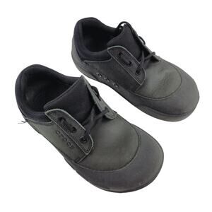 Crocs Velocity Slip Resistant Shoe Womens 8 Mens‎ 6 Black
